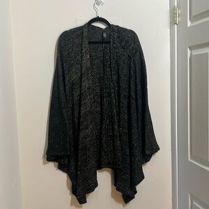 LANE BRYANT Gold Sparkly Shawl
